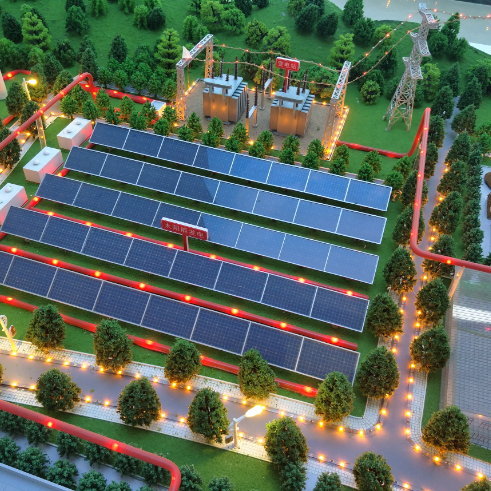 新能源发电站展示金年会·(中国)_金年会官方网站制作公司案例